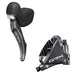 Shimano ST-RX810-LA GRX dropper post lever bled with BR-RX810 calliper, left hand