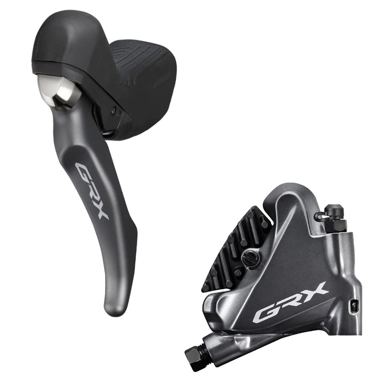 Shimano ST-RX810-LA GRX dropper post lever bled with BR-RX810 calliper, left hand
