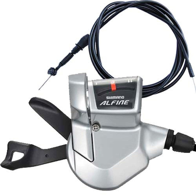 Shimano SL-S700 Alfine 11-speed Rapidfire lever - right hand - silver