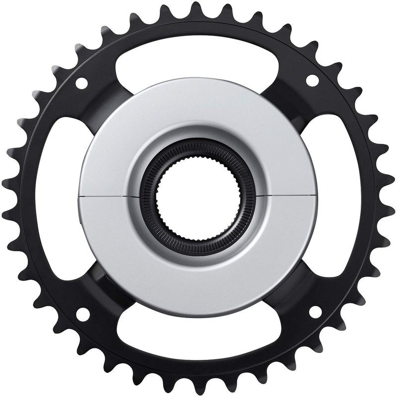 Shimano SM-CRE61 STEPS chainring, silver, 38T without chainguard