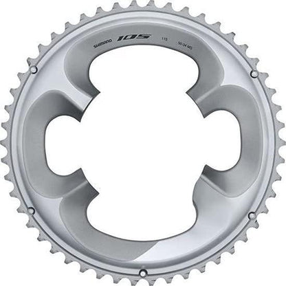 Shimano FC-R7000 chainring, 50T-MS for 50-34T, silver