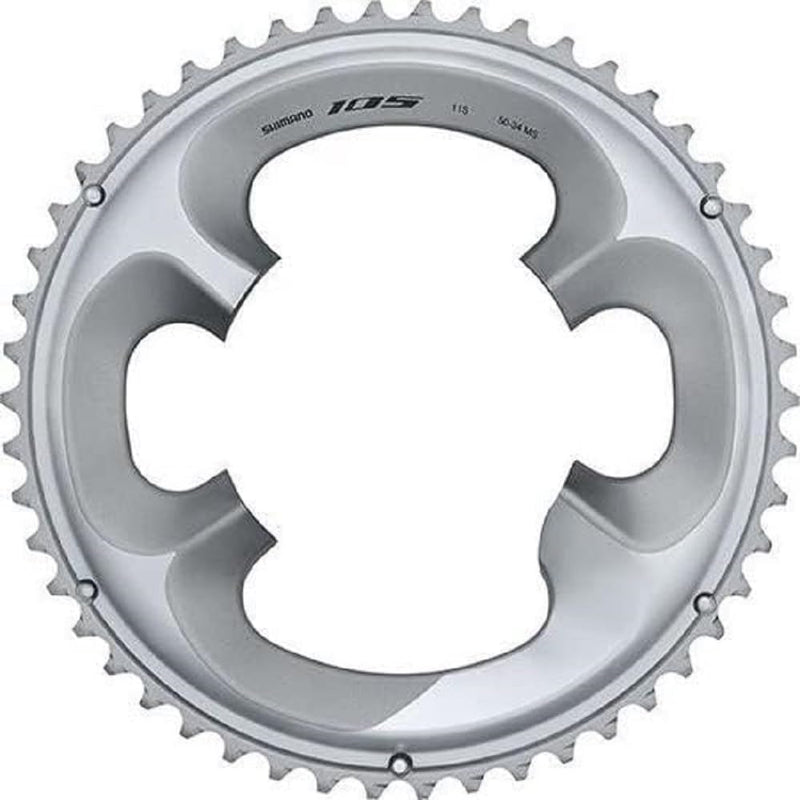 Shimano FC-R7000 chainring, 50T-MS for 50-34T, silver