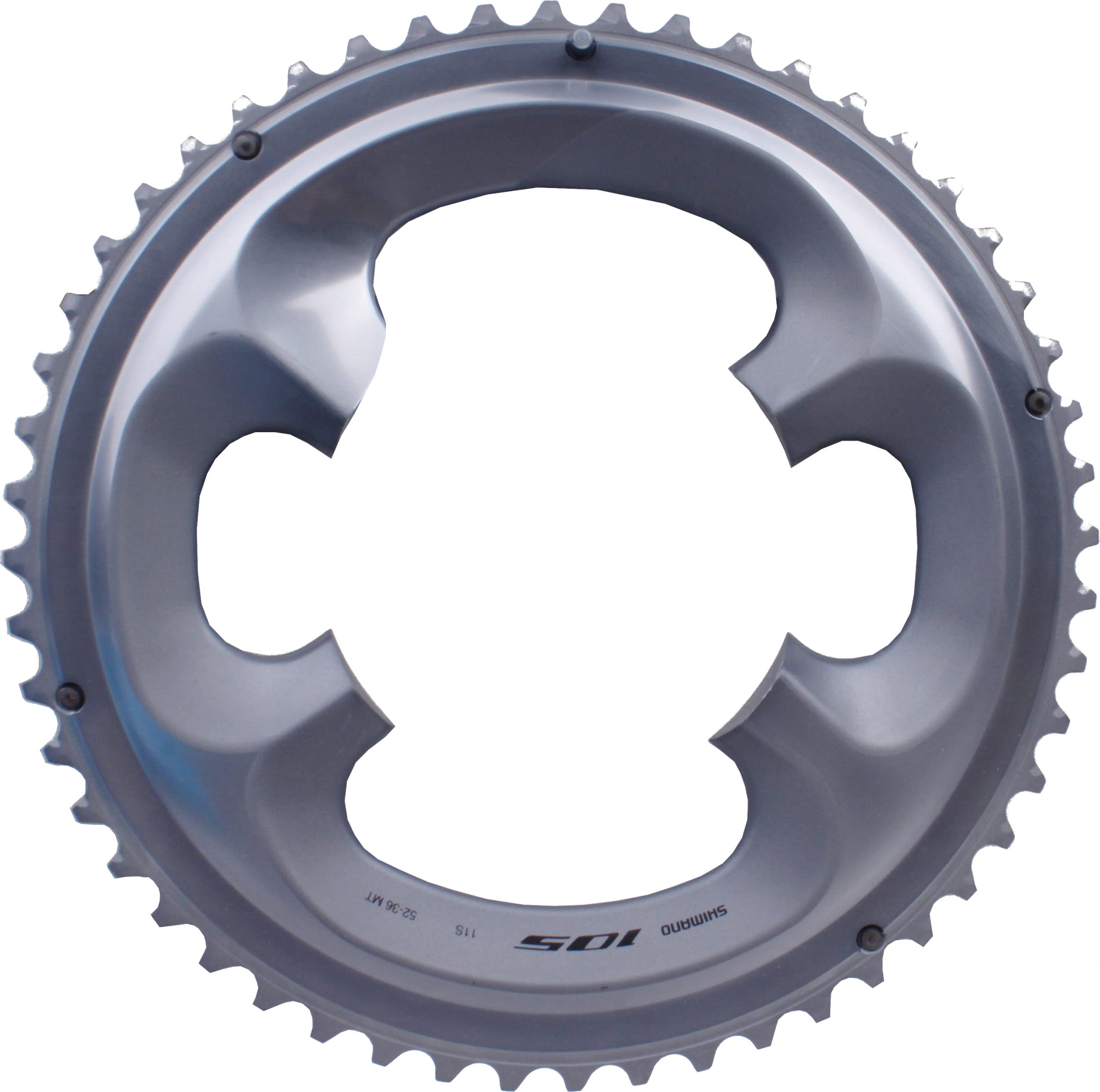 Shimano FC-R7000 chainring, 52T-MT for 52-36T, silver