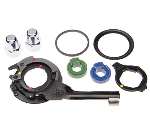 Shimano SM-8S31 fittings kit for Vertical drop outs, green and blue (8R/8L)