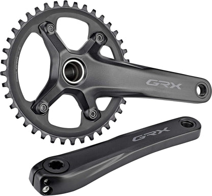 Shimano FC-RX600 GRX chainset 40T, single, 11-speed, 2 piece design, 165 mm