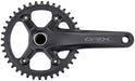 Shimano FC-RX600 GRX chainset 40T, single, 11-speed, 2 piece design, 165 mm