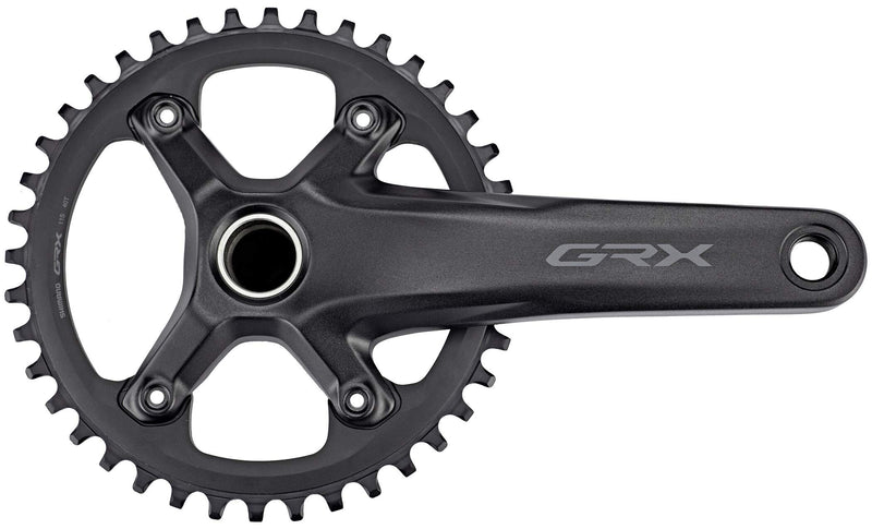Shimano FC-RX600 GRX chainset 40T, single, 11-speed, 2 piece design, 165 mm