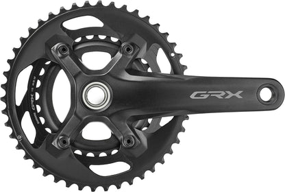 Shimano FC-RX600 GRX chainset 46 / 30, double, 11-speed, 2 piece design, 165 mm