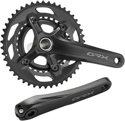 Shimano FC-RX600 GRX chainset 46 / 30, double, 11-speed, 2 piece design, 165 mm