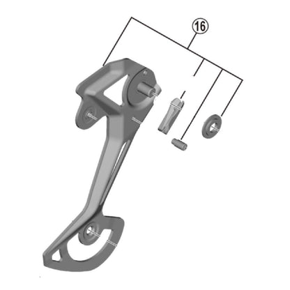 Shimano FC-MT610 chainring, 34T