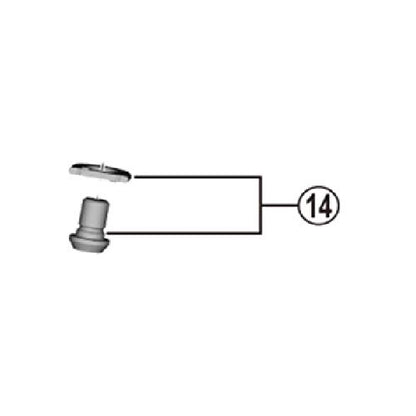 Shimano RD-RX812 cable fixing bolt and plate