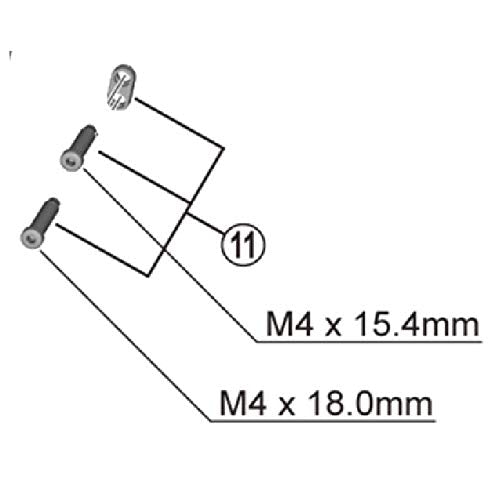 Shimano RD-M8100 stroke adjusting screws and plate
