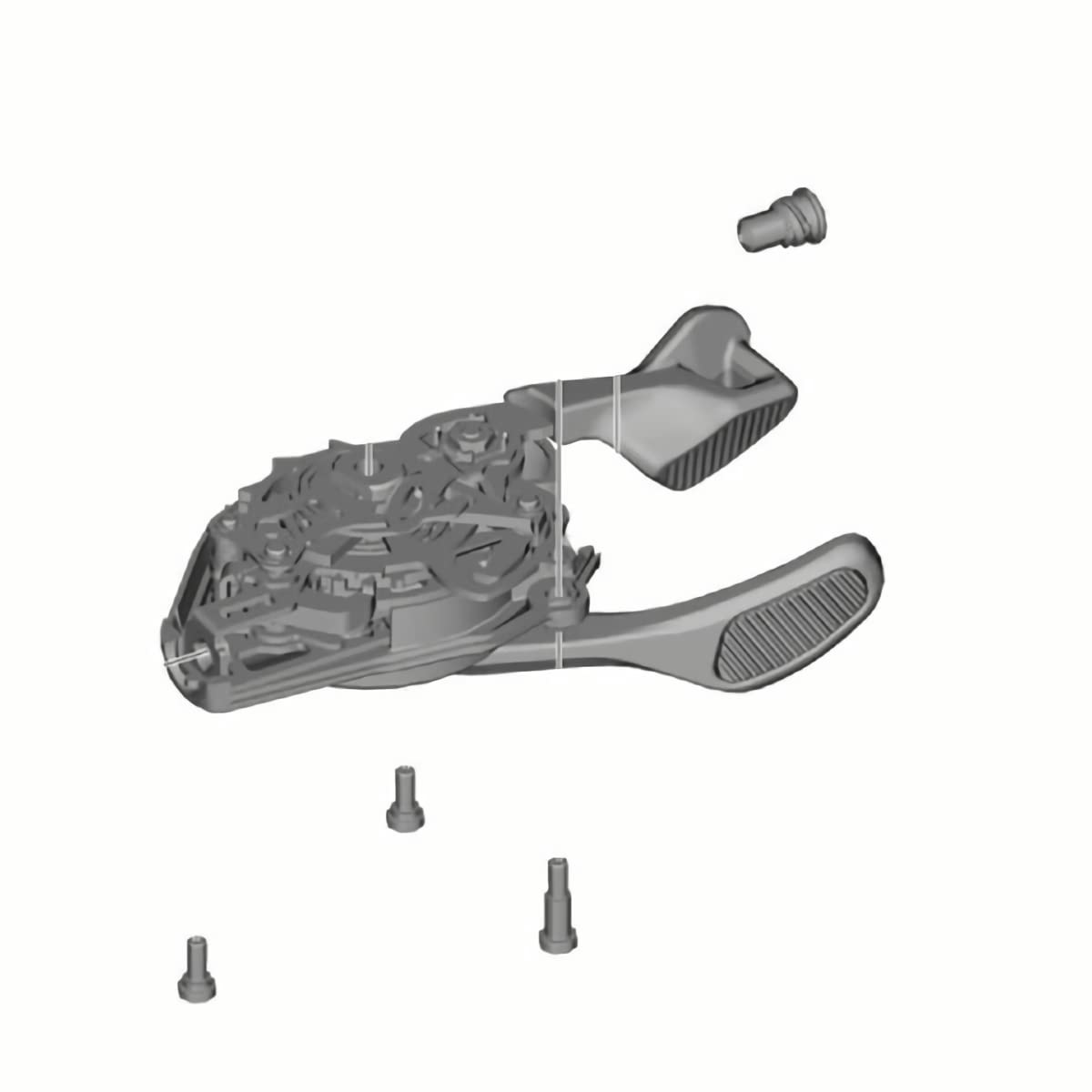 Shimano SL-M8100-I left hand shifting lever unit
