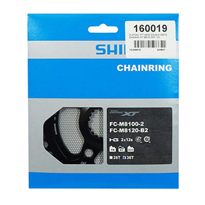Shimano FC-M8100-2 chainring, 36T-BJ for 36-26T