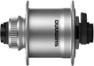 Shimano DH-UR708-3D Dynamo hub, 6v 3w, for Center Lock disc, 32h, 15x100 mm axle, silver
