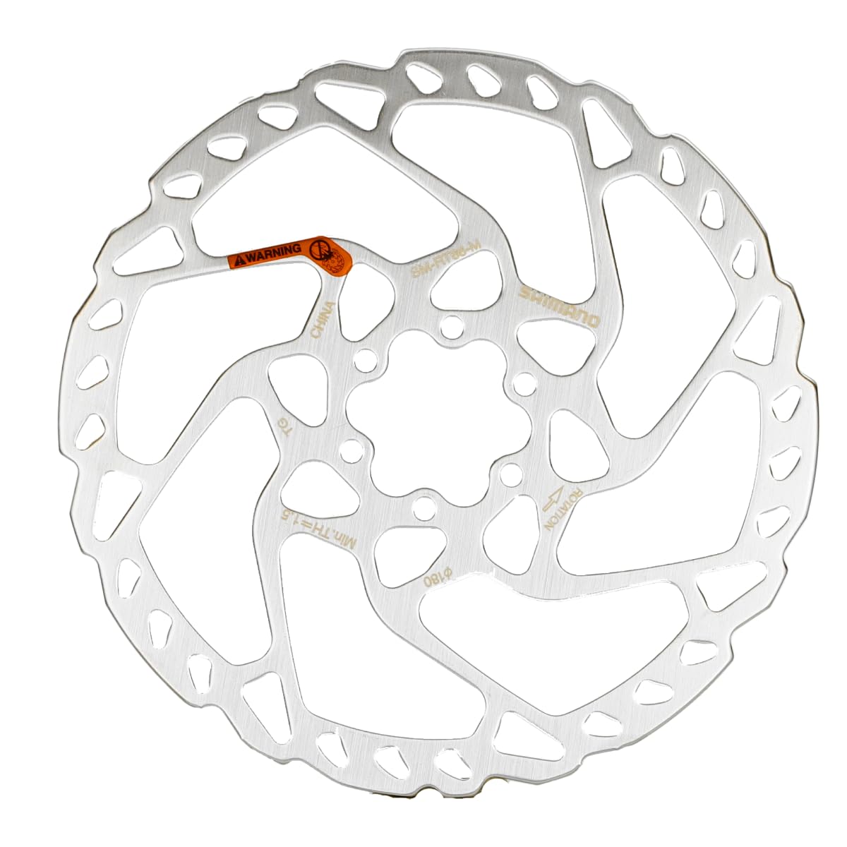 Shimano SM-RT66 ZEE / SLX Rotor, 180 mm, 6-Bolt