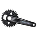 Shimano FC-M6100 Deore chainset, 12-speed, 52 mm chainline, 32T, 175 mm