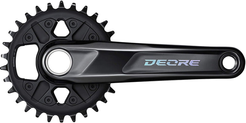 Shimano FC-M6130 Deore chainset, 12-speed, 56.5 mm Super Boost chainline, 30T, 170 mm