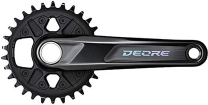 Shimano FC-M6120 Deore chainset, 12-speed, 55 mm Boost chainline, 30T, 170 mm