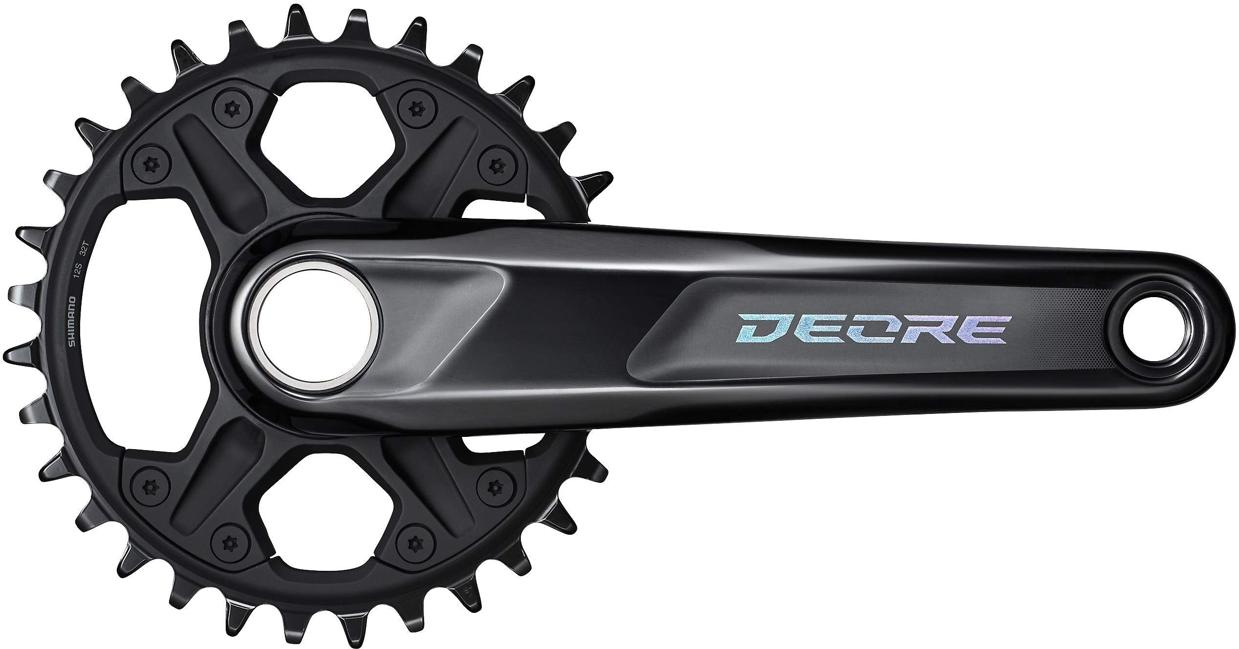 Shimano FC-M6130 Deore chainset, 12-speed, 56.5 mm Super Boost chainline, 32T, 175 mm