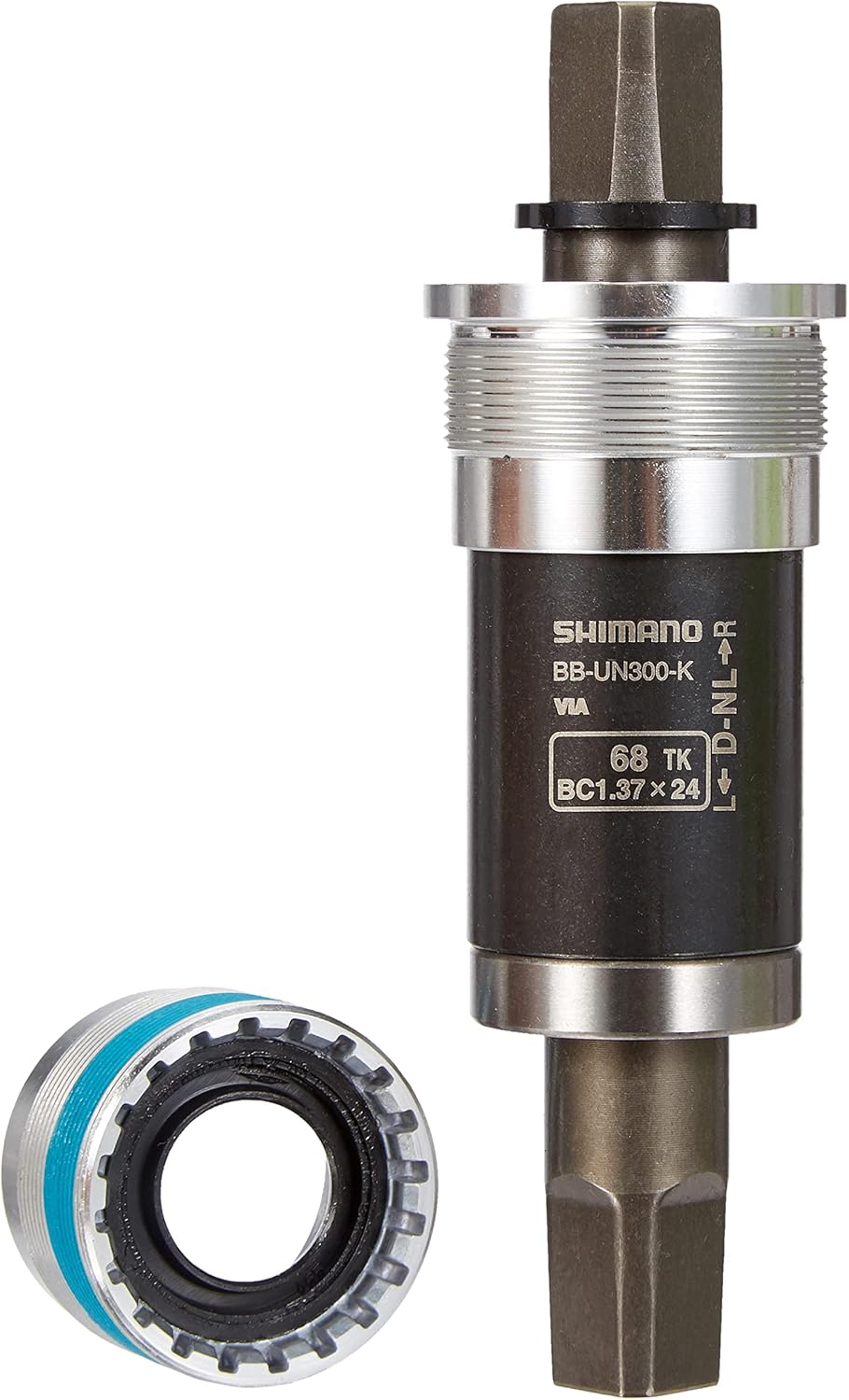 Shimano BB-UN300 bottom bracket British thread, 68 - 117.5 mm - for chaincase