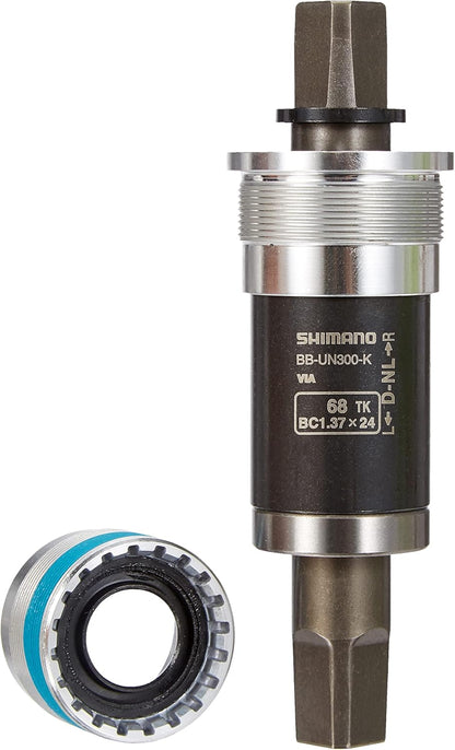 Shimano BB-UN300 bottom bracket British thread, 68 - 117.5 mm - for chaincase