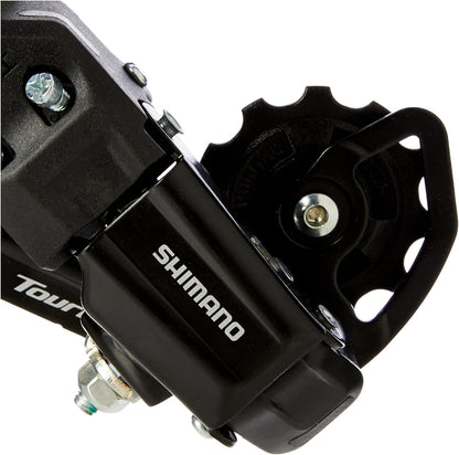 Shimano Tourney TY200 rear derailleur, 6/7-speed, with bracket, GS medium cage