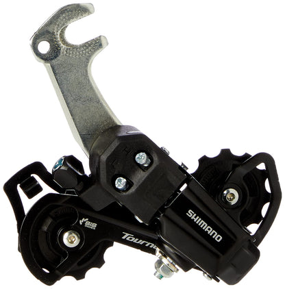 Shimano Tourney TY200 rear derailleur, 6/7-speed, with bracket, GS medium cage