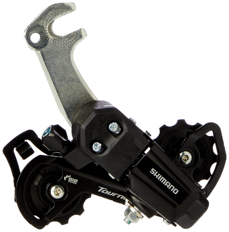 Shimano Tourney TY200 rear derailleur, 6/7-speed, with bracket, GS medium cage