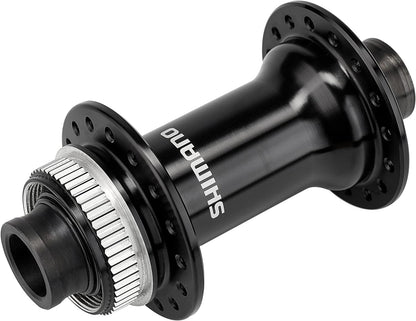 Shimano HB-MT410 front hub, for Centre Lock disc mount, 32H, 15 x 100 mm, black