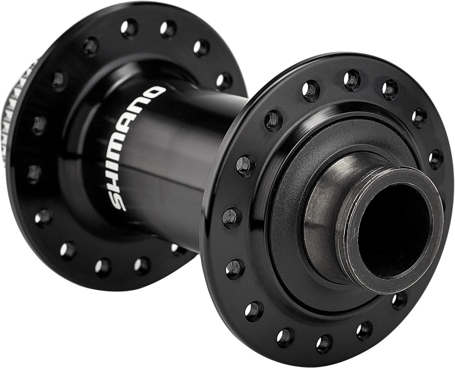 Shimano HB-MT410 front hub, for Centre Lock disc mount, 32H, 15 x 100 mm, black