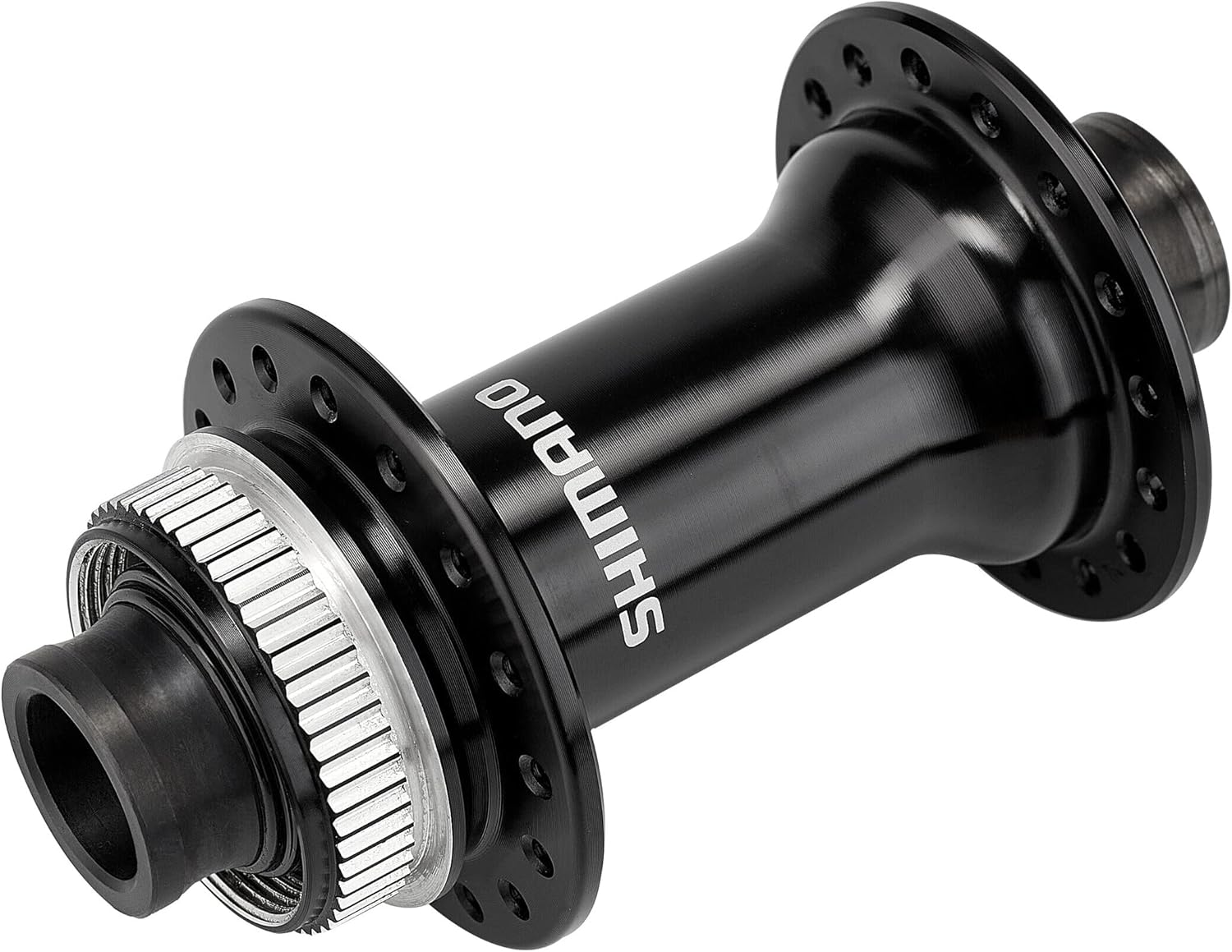 Shimano HB-MT410 front hub, for Centre Lock disc mount, 32H, 15 x 100 mm, black