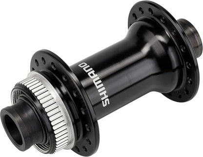 Shimano HB-MT410 front hub, for Centre Lock disc mount, 32H, 15 x 100 mm, black