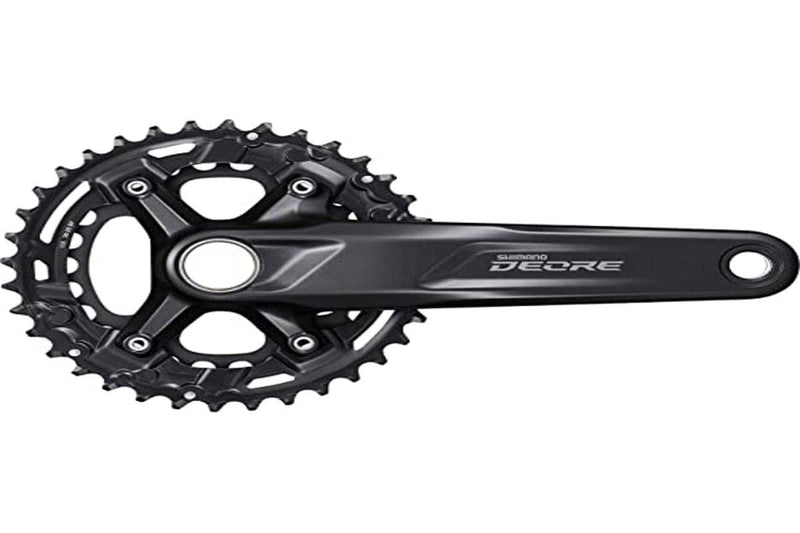 Shimano FC-M4100 Deore chainset, 10-speed, 51.8 mm Boost chainline, 36/26T, 170 mm