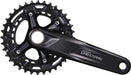 Shimano FC-M4100 Deore chainset, 10-speed, 51.8 mm Boost chainline, 36/26T, 175 mm