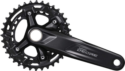 Shimano FC-M4100 Deore chainset, 10-speed, 51.8 mm Boost chainline, 36/26T, 175 mm