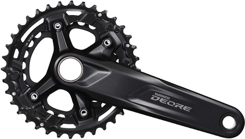 Shimano FC-M4100 Deore chainset, 10-speed, 51.8 mm Boost chainline, 36/26T, 175 mm