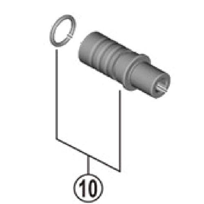 Shimano RD-RX817 P-axle and O-ring