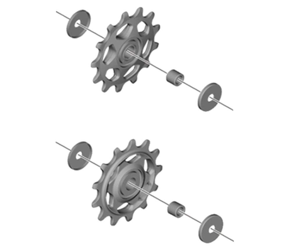 Shimano RD-M5100 tension and guide pulley set