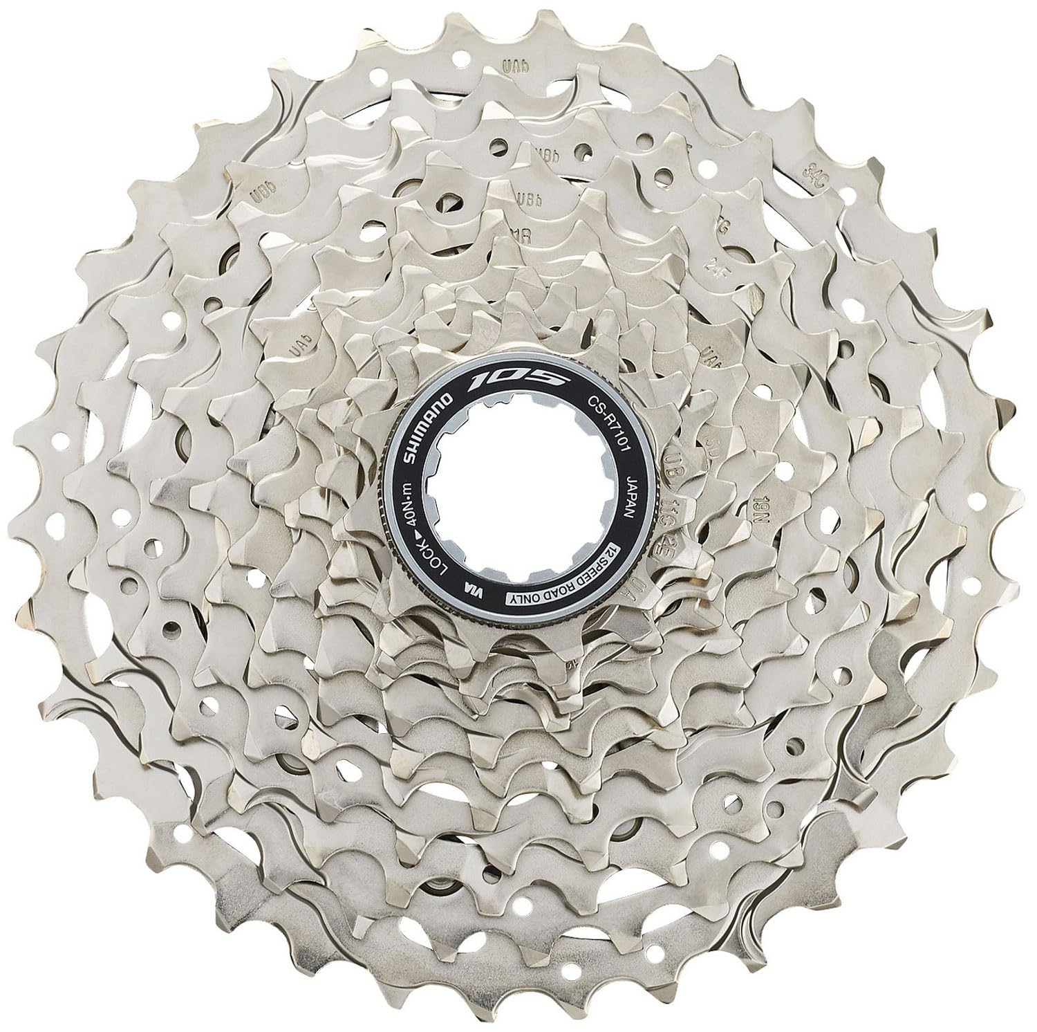 Shimano CS-R7101 105 12-speed cassette, 11 - 34T