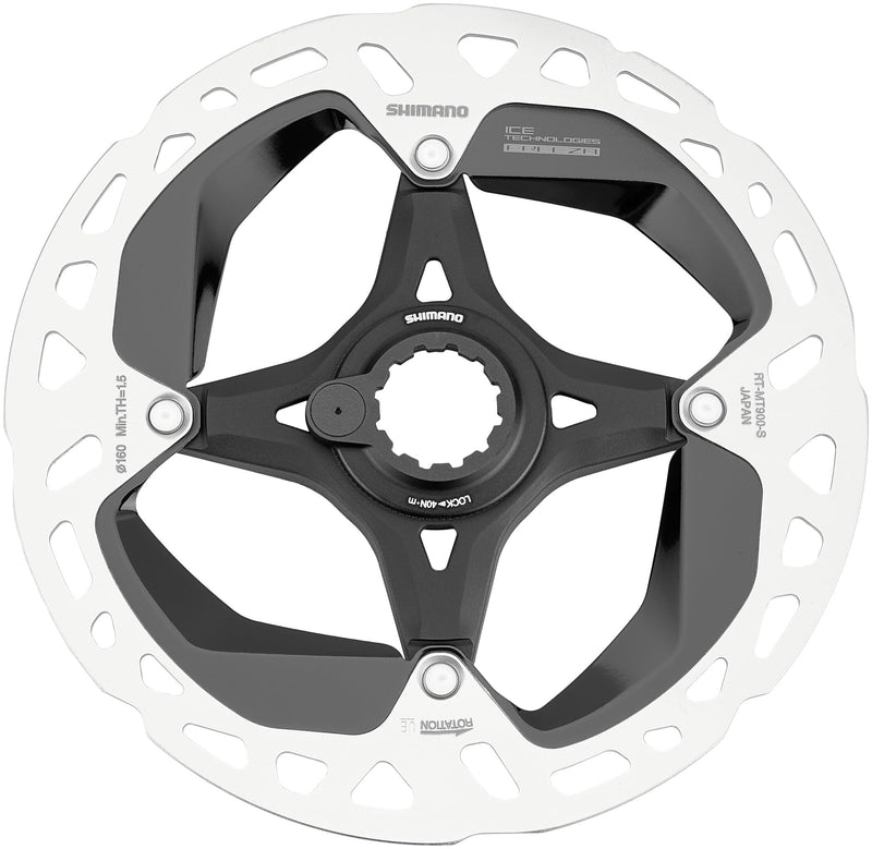 Shimano RT-MT900 Steps rotor, internal lockring and magnet, Ice Tech FREEZA, 160 mm