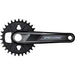 Shimano FC-M6100 Deore chainset, 12-speed, 56.5 mm chainline, 30T, 165 mm