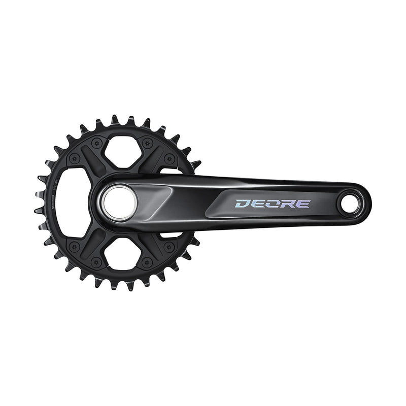 Shimano FC-M6100 Deore chainset, 12-speed, 52 mm chainline, 32T, 165 mm