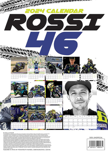 V Rossi 2024 Calendar