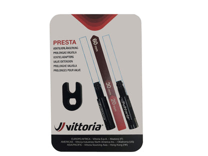 Vittoria Valve Extension 20mm Blister 2 Pcs. In Alu + Spanner