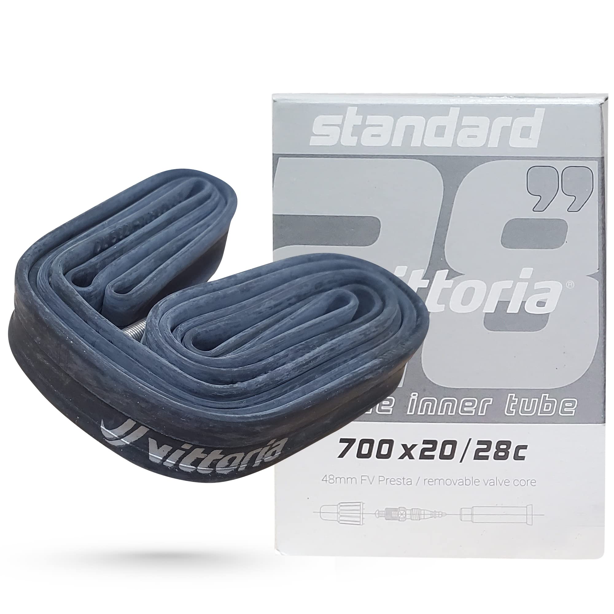 Vittoria Standard 700c 20/28C Fv Presta Rvc 48mm Inner Tube