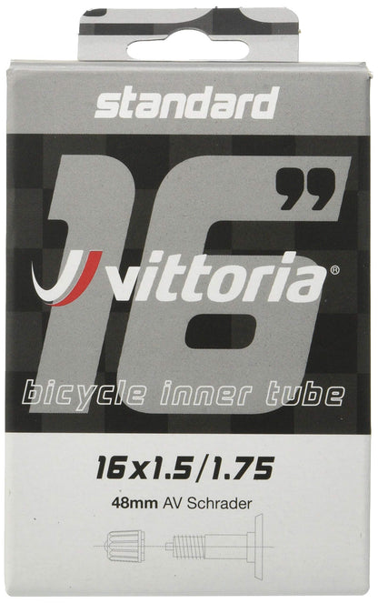 Vittoria Standard 16x1.5/1.75 Av Schrader 48mm Inner Tube