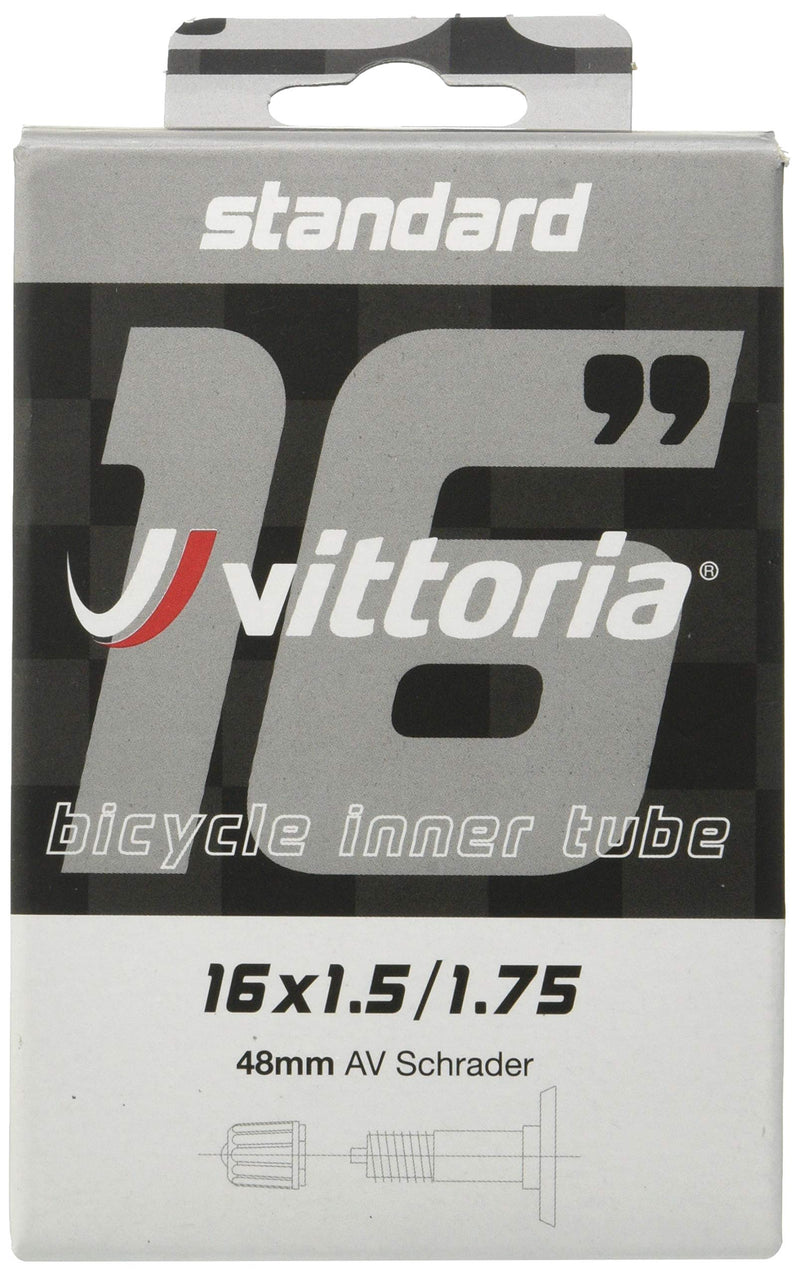 Vittoria Standard 16x1.5/1.75 Av Schrader 48mm Inner Tube