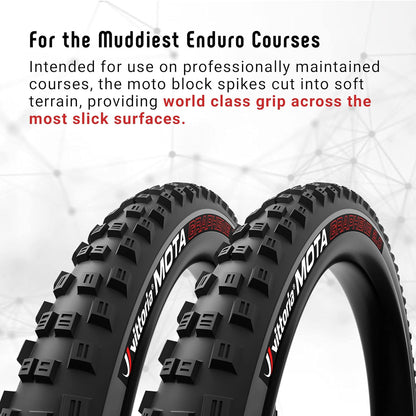 Vittoria Mota 27.5X2.35 Enduro 2-Fold Full Black 4C G2.0 Black Tyre
