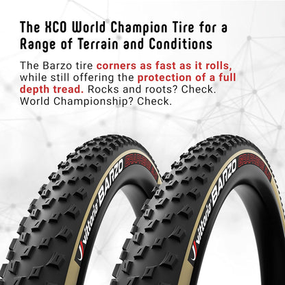 Vittoria Barzo 26X2.1 XC Blk Anthracite G2.0 Tyre